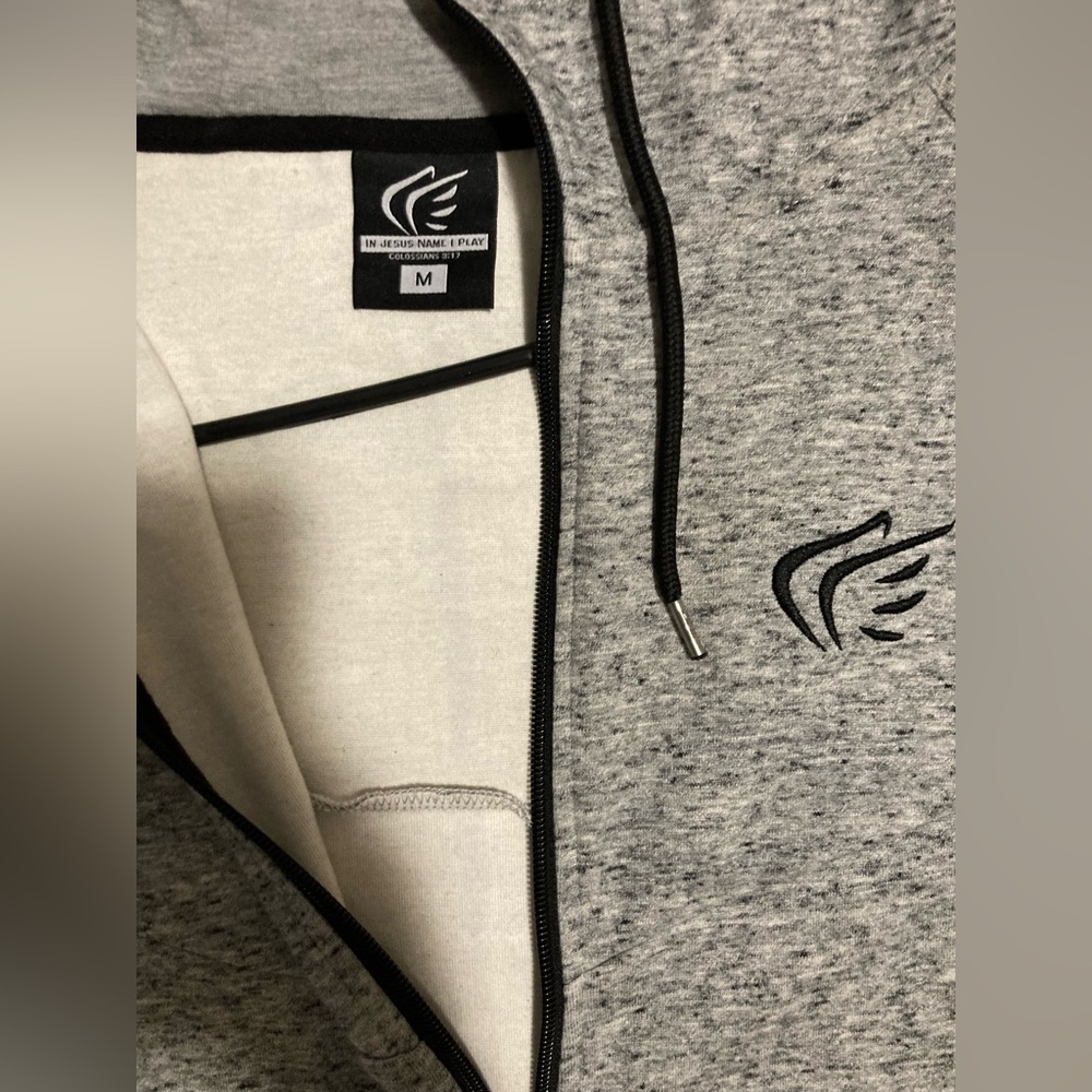 Active Faith Grey Women’s Zipper Hoodie